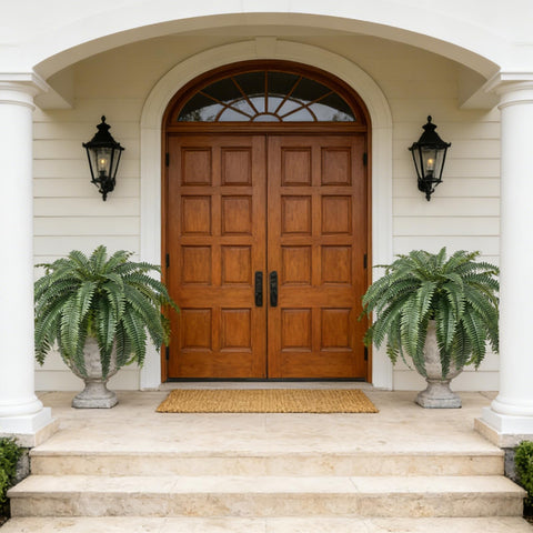 Apeair outdoor-porch fern decor suits patios and entryways.