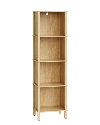 Apetaccat bedroom storage shelf neatly arranges books and small accents.
