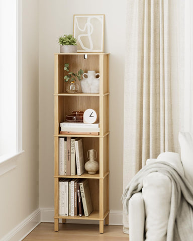Apetaccat sturdy MDF shelves with anti-tip kit enhance safety.