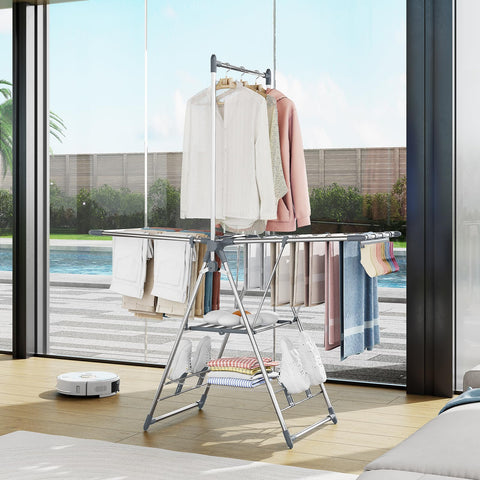 APEXCHASER sturdy grey finish suited for balconies and bathrooms