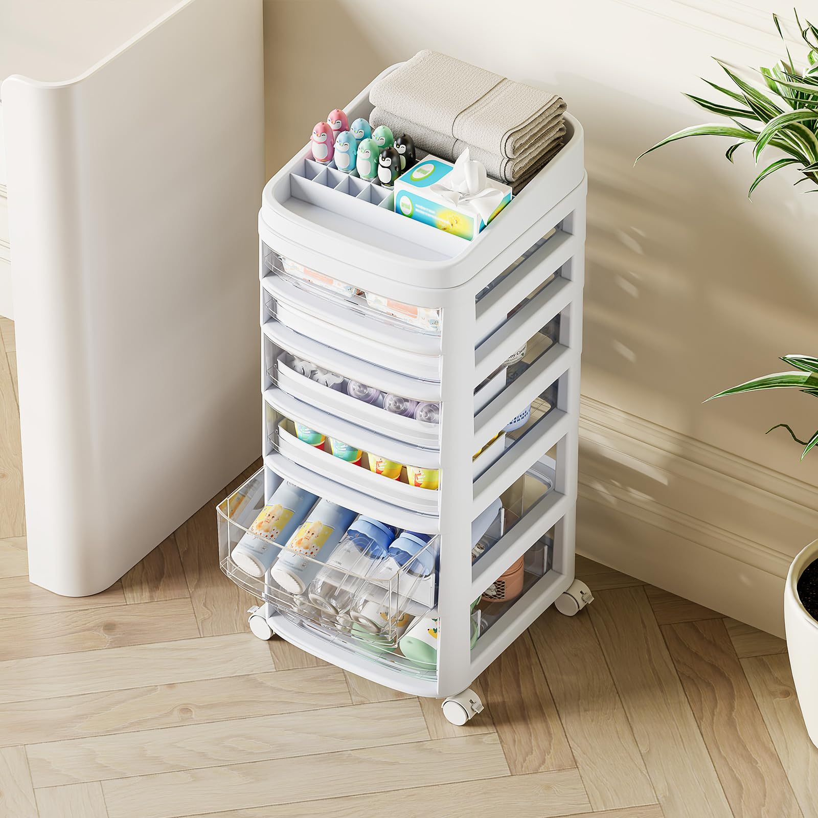 APEXCHASER cosmetics organizer on vanity enabling easy daily routines