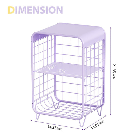 APEXCHASER Cute Kids Nightstand adds playful decor to rooms.