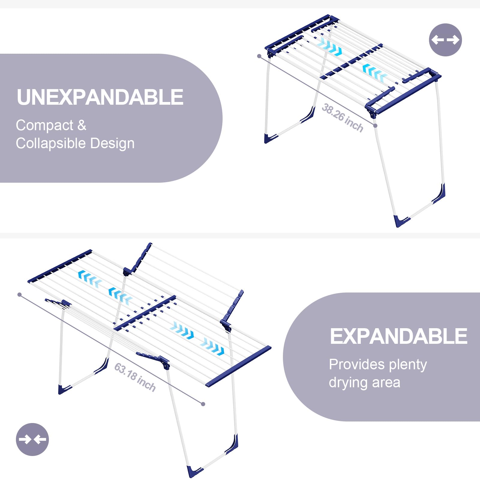 APEXCHASER includes 10 clips for organizing small items