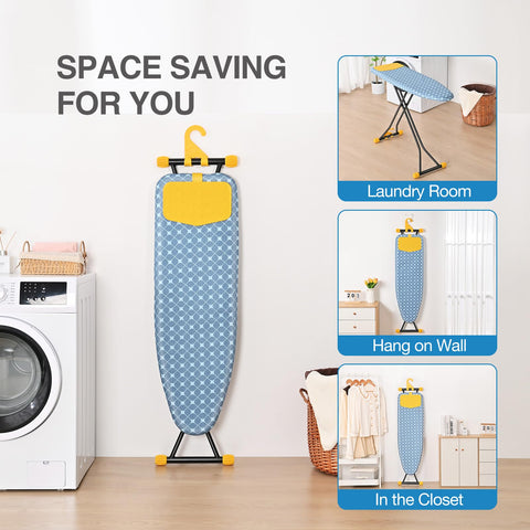 APEXCHASER ironing board heat-resistant silicone mat protects surfaces during use