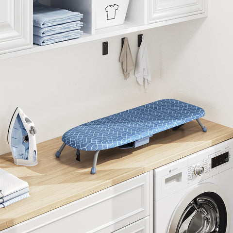 APEXCHASER ironing board includes a hanging hook for easy wall storage