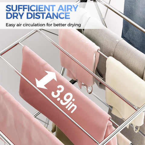 APEXCHASER energy-saving air-drying option for daily laundry routines.