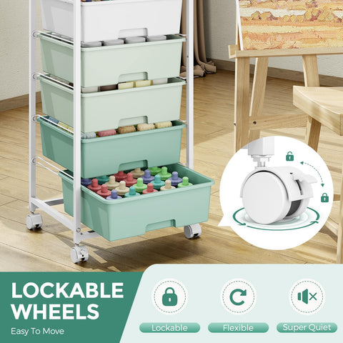 APEXCHASER drawer system with smooth tracks for easy access.