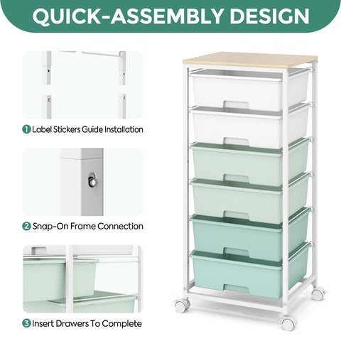 APEXCHASER ergonomic handles make drawer use effortless during busy days.