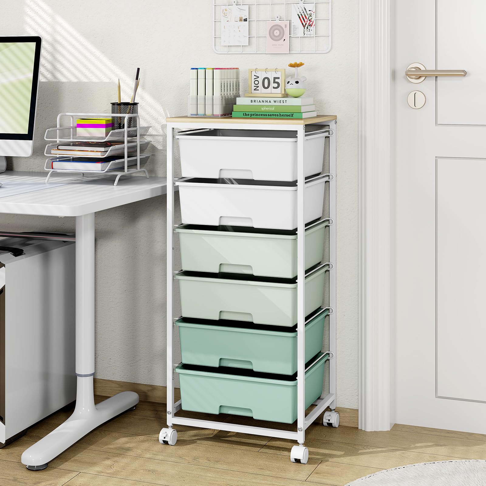 APEXCHASER surface top ideal for printers, plants, or decor items.