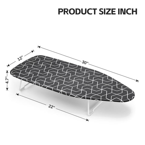 APEXCHASER compact ironing board in dorm setup supports quick ironing.