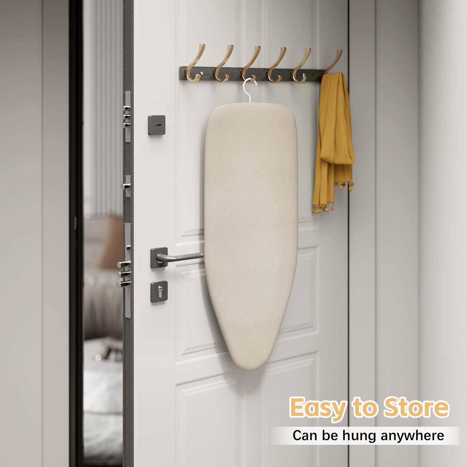 APEXCHASER detachable cover simplifies cleaning after ironing sessions.