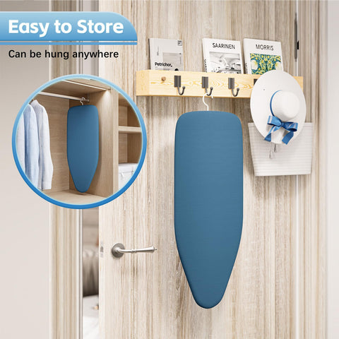 APEXCHASER ironing board non-slip feet protect surfaces during ironing