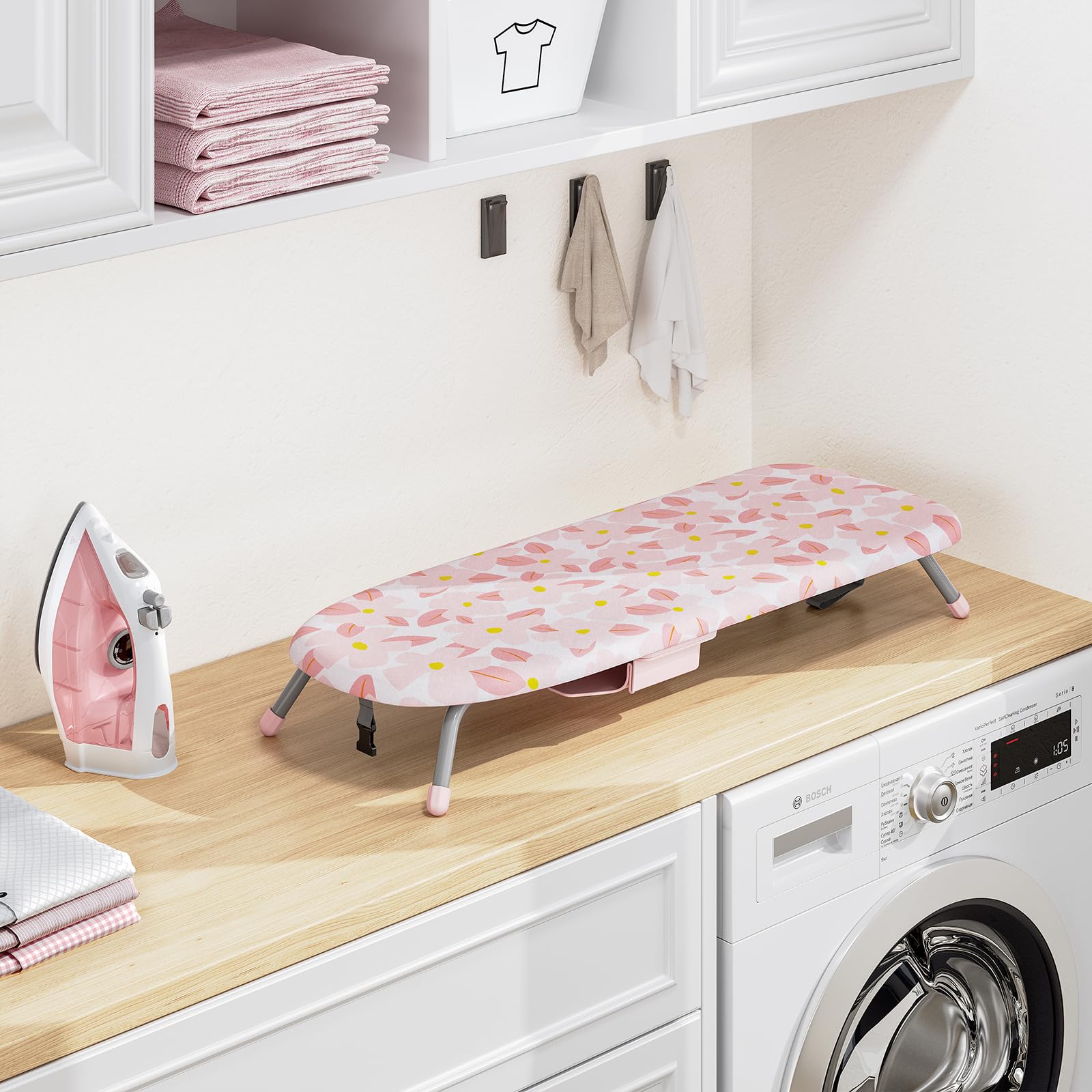 APEXCHASER wall hook-ready storage keeps the board within reach.