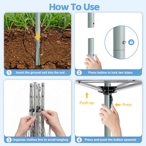 APEXCHASER sturdy metal pole and ground spike provide stable outdoor use.