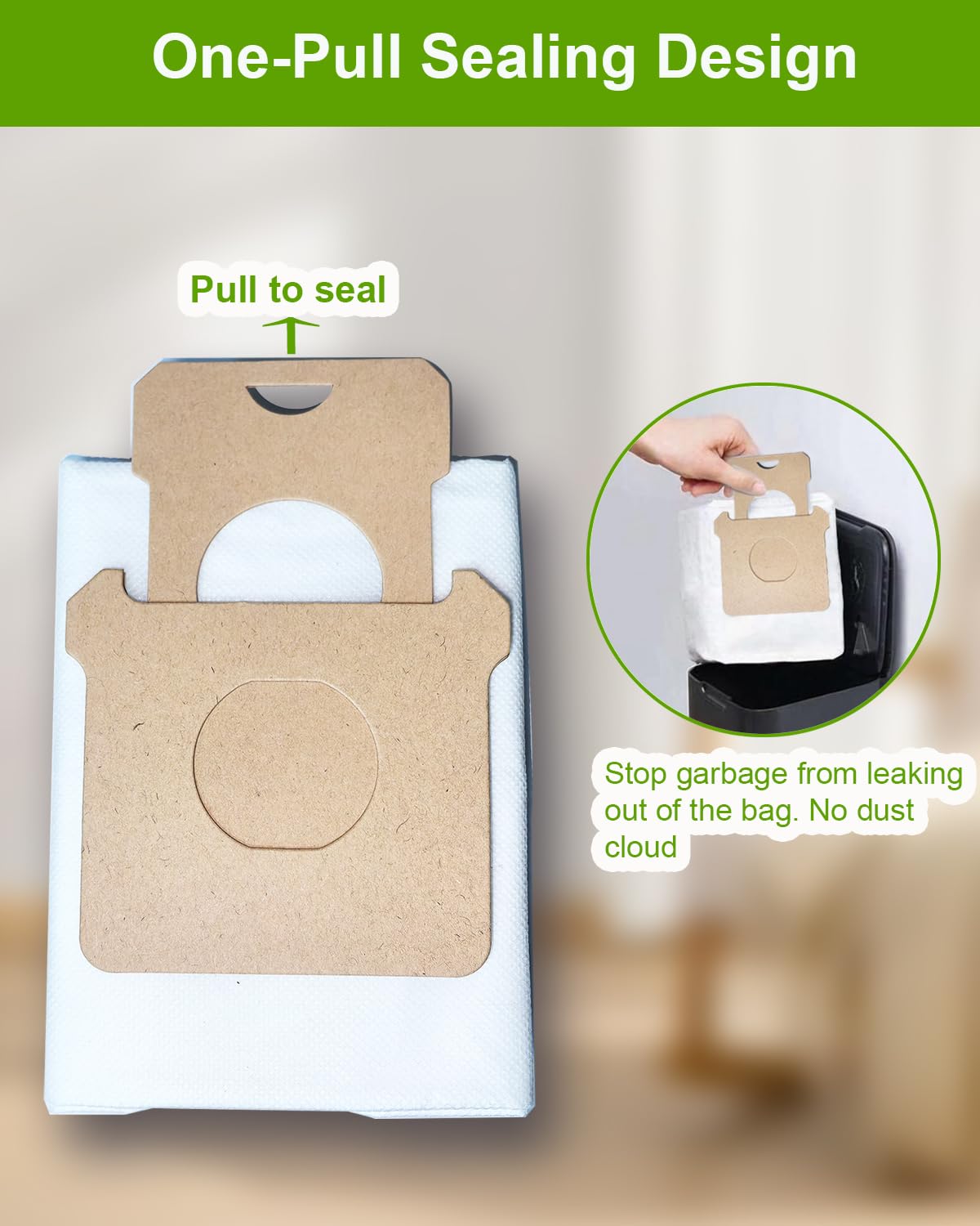 ApexOne 4-layer filtration captures fine dust for cleaner air.