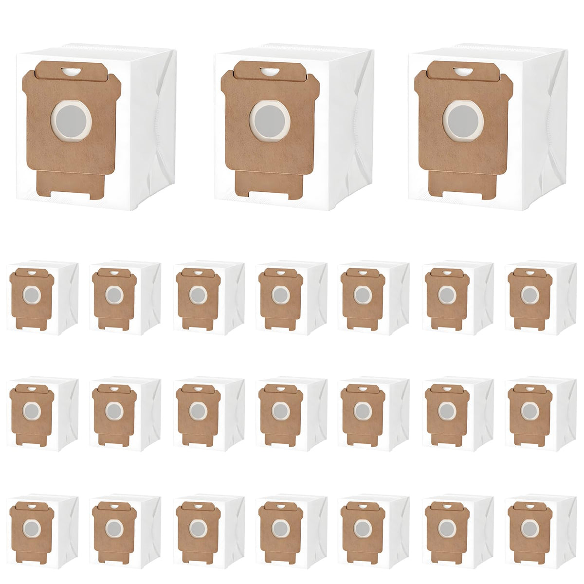 ApexOne 24-pack bags for Roomba compatibility across many model series.
