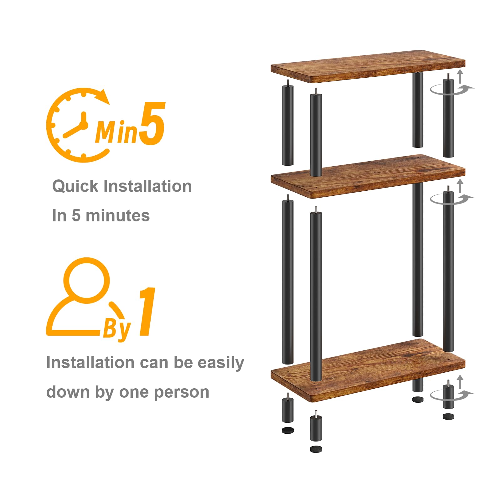 Apicizon easy-assembly guide enables setup in minutes.