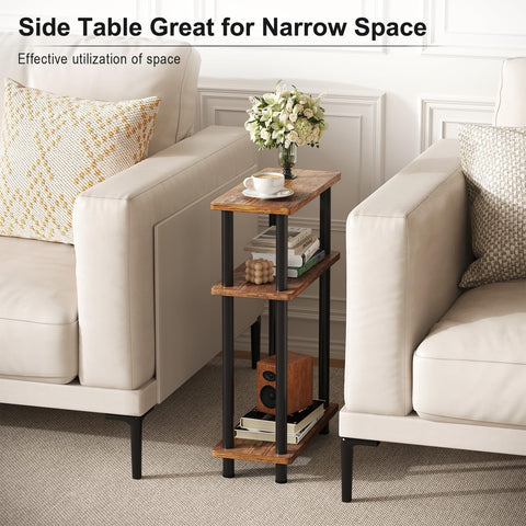 Apicizon rustic brown and black finish complements modern and traditional interiors.