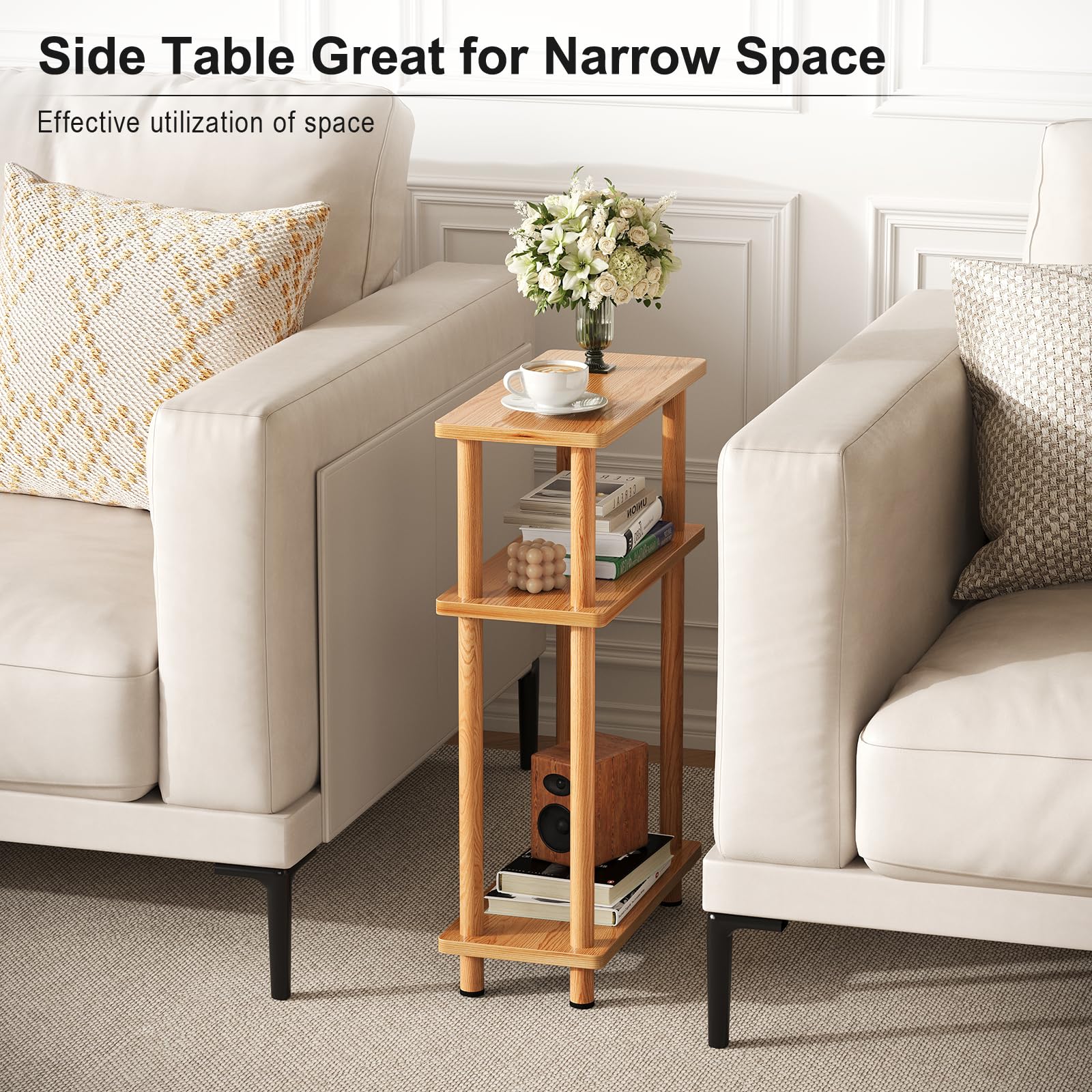 Apicizon 3-tier assembly image shows tool-free twist design.