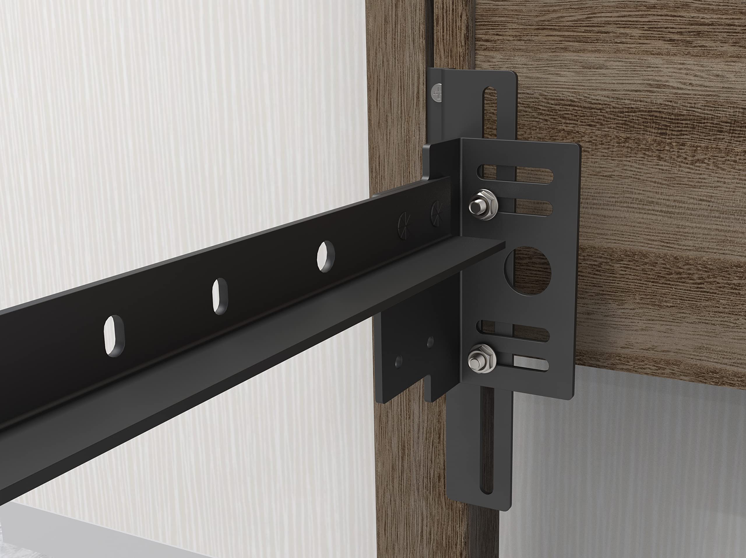 Appacare footboard extension brackets feature rust-resistant finish.