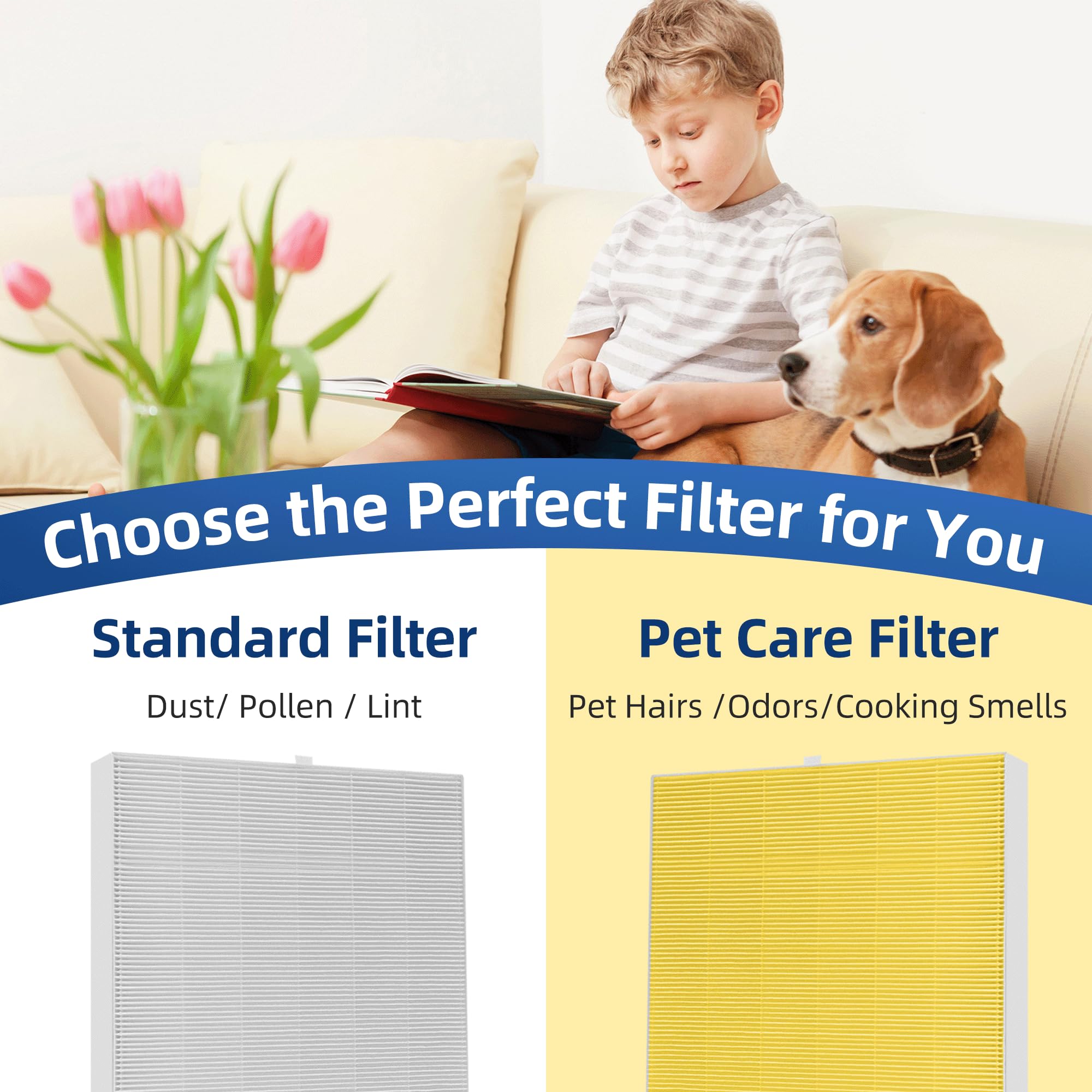 APPLIANCEMATES 116130 filter-h easy-replacement demo; swap without tools.