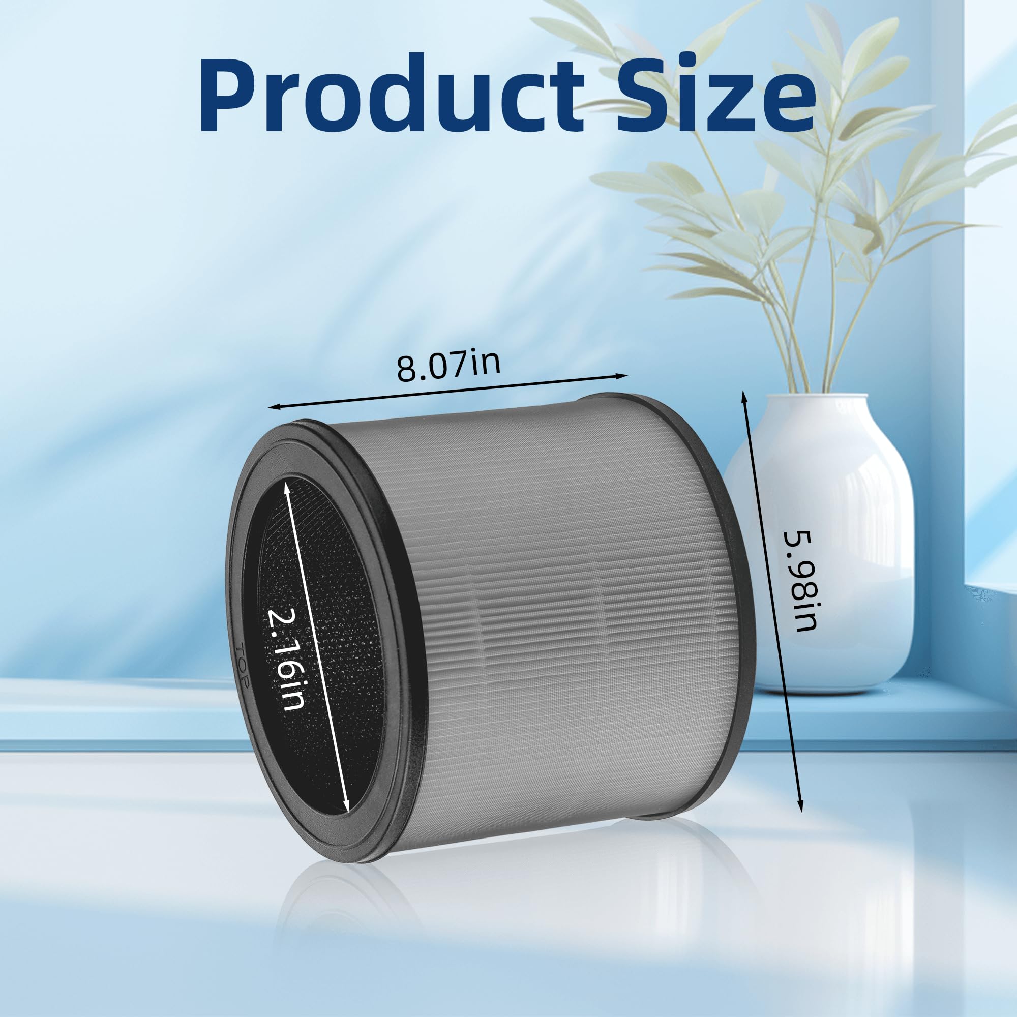 APPLIANCEMATES Activated carbon layer reduces cooking odors and pet smells