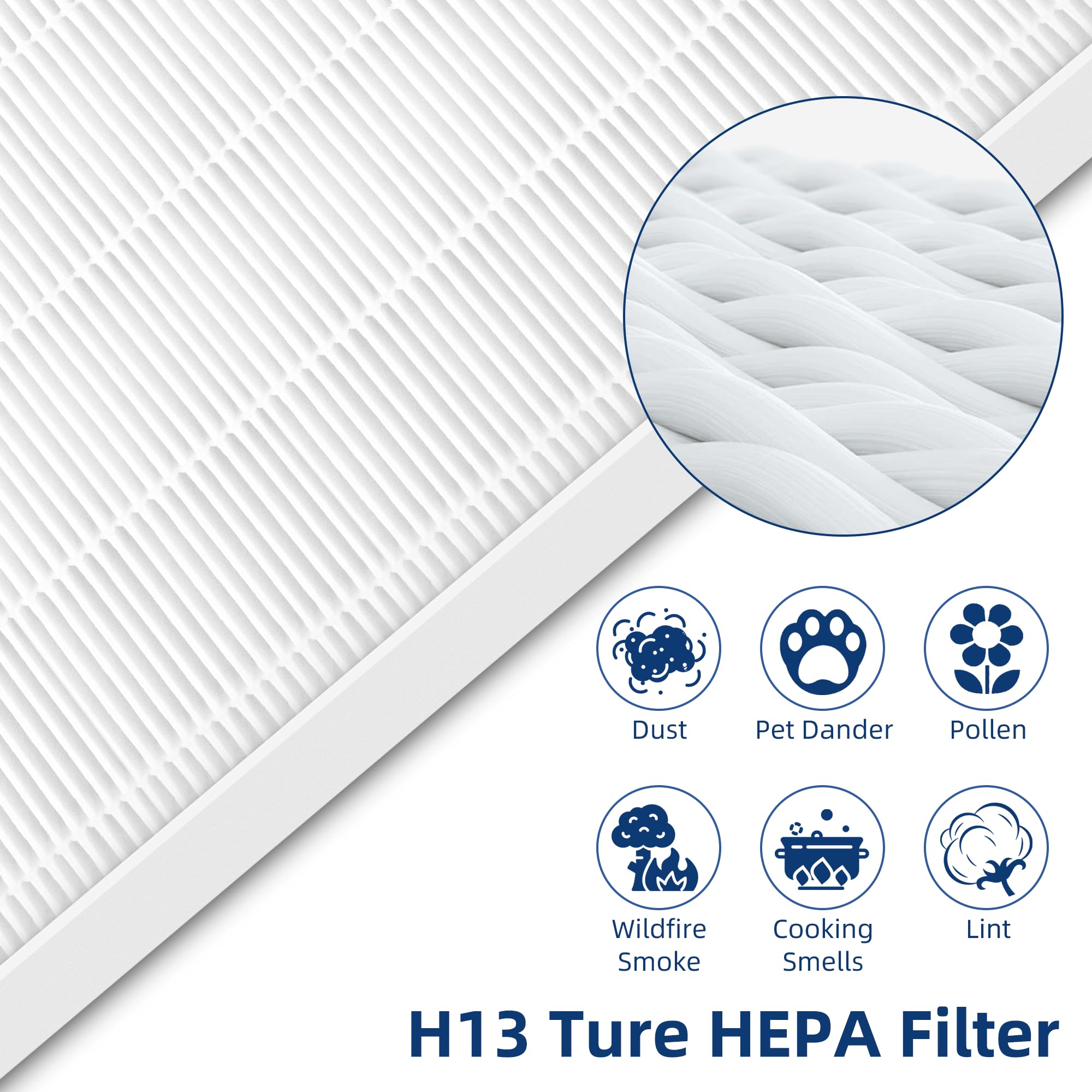 APPLIANCEMATES C545 filter dimensions shown for an exact fit.