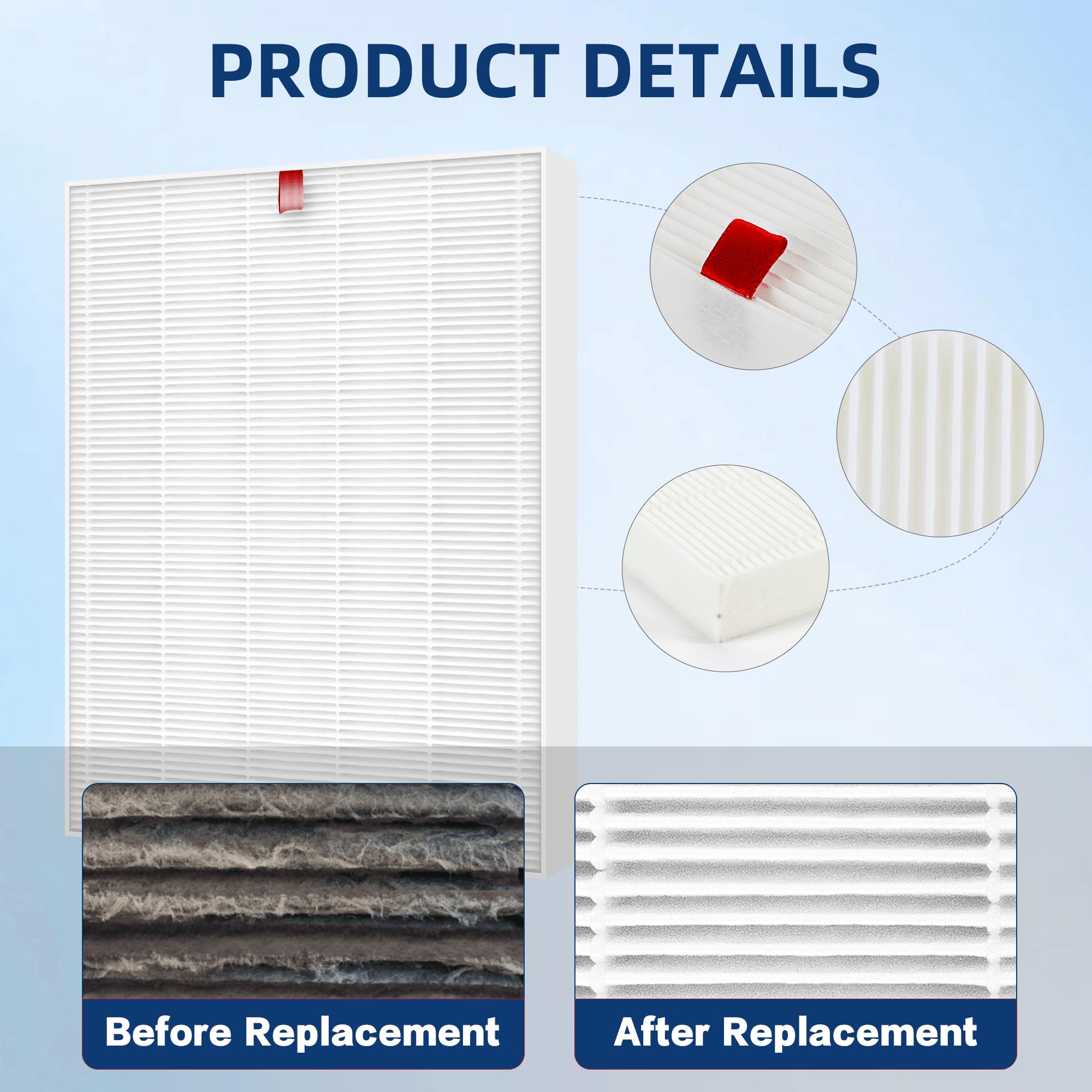 APPLIANCEMATES C545 installed in purifier illustrating simple setup.