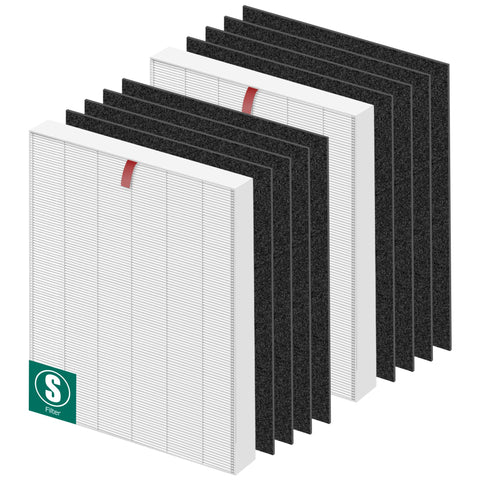 APPLIANCEMATES C545 replacement filter pack for Winix C545, easy tool-free swap
