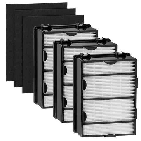 APPLIANCEMATES HAPF600 3-pack filters for Holmes purifiers, enabling longer maintenance intervals.