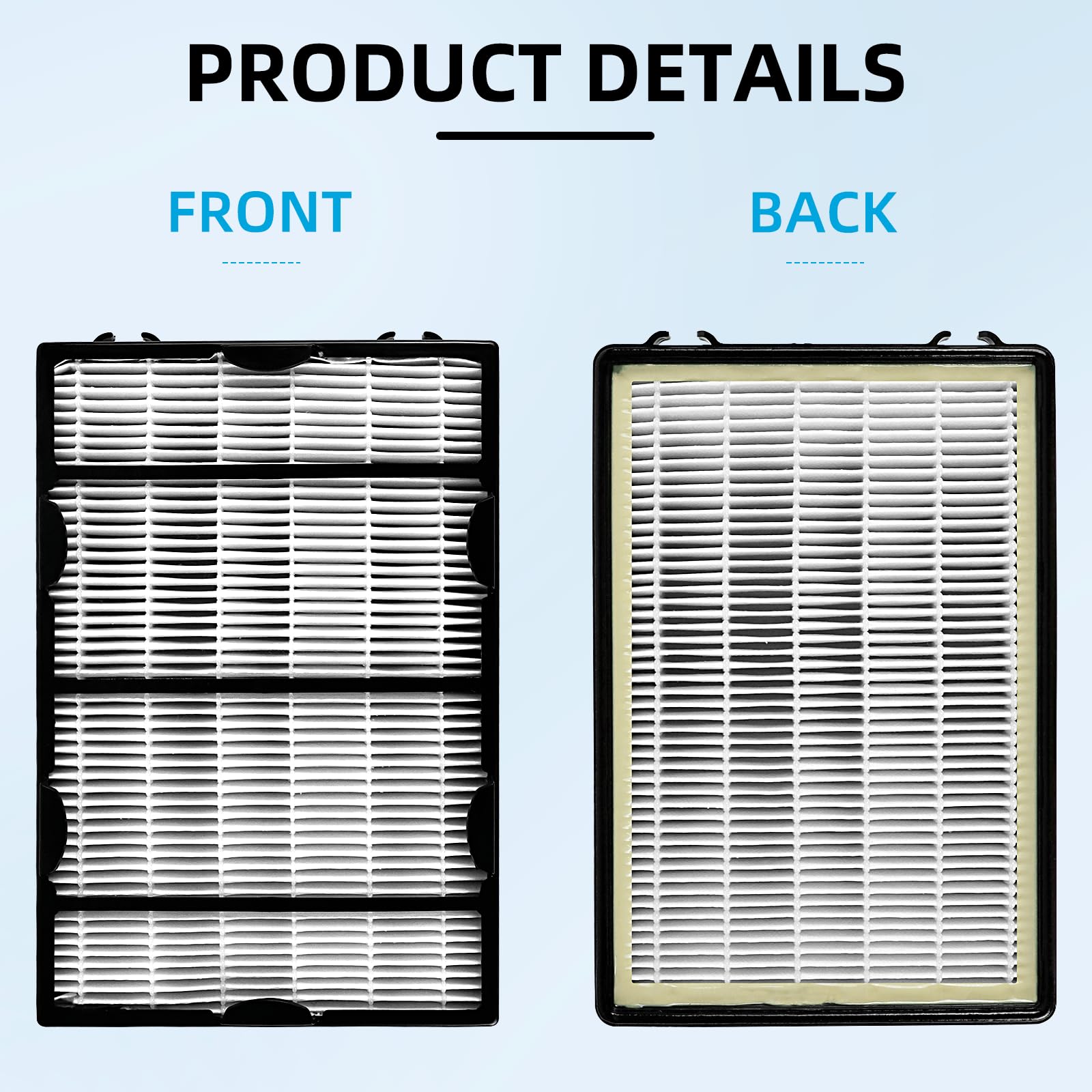 APPLIANCEMATES HAPF600 activated carbon prefilters reduce odors in rooms.