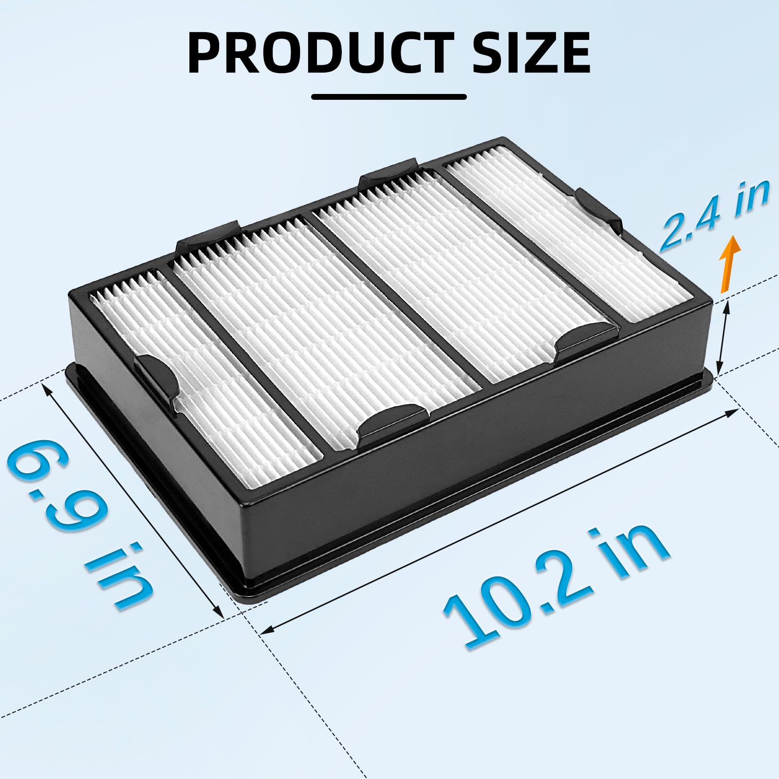 APPLIANCEMATES HAPF600 packaging box highlighting easy replacement.