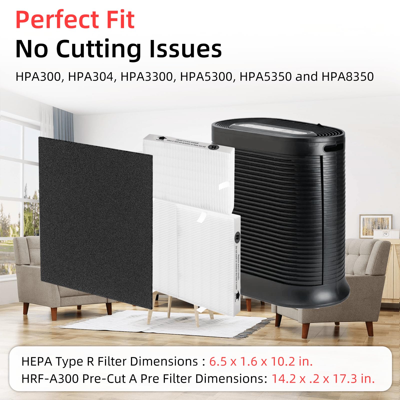 APPLIANCEMATES compatibility with Honeywell HPA300 series purifiers