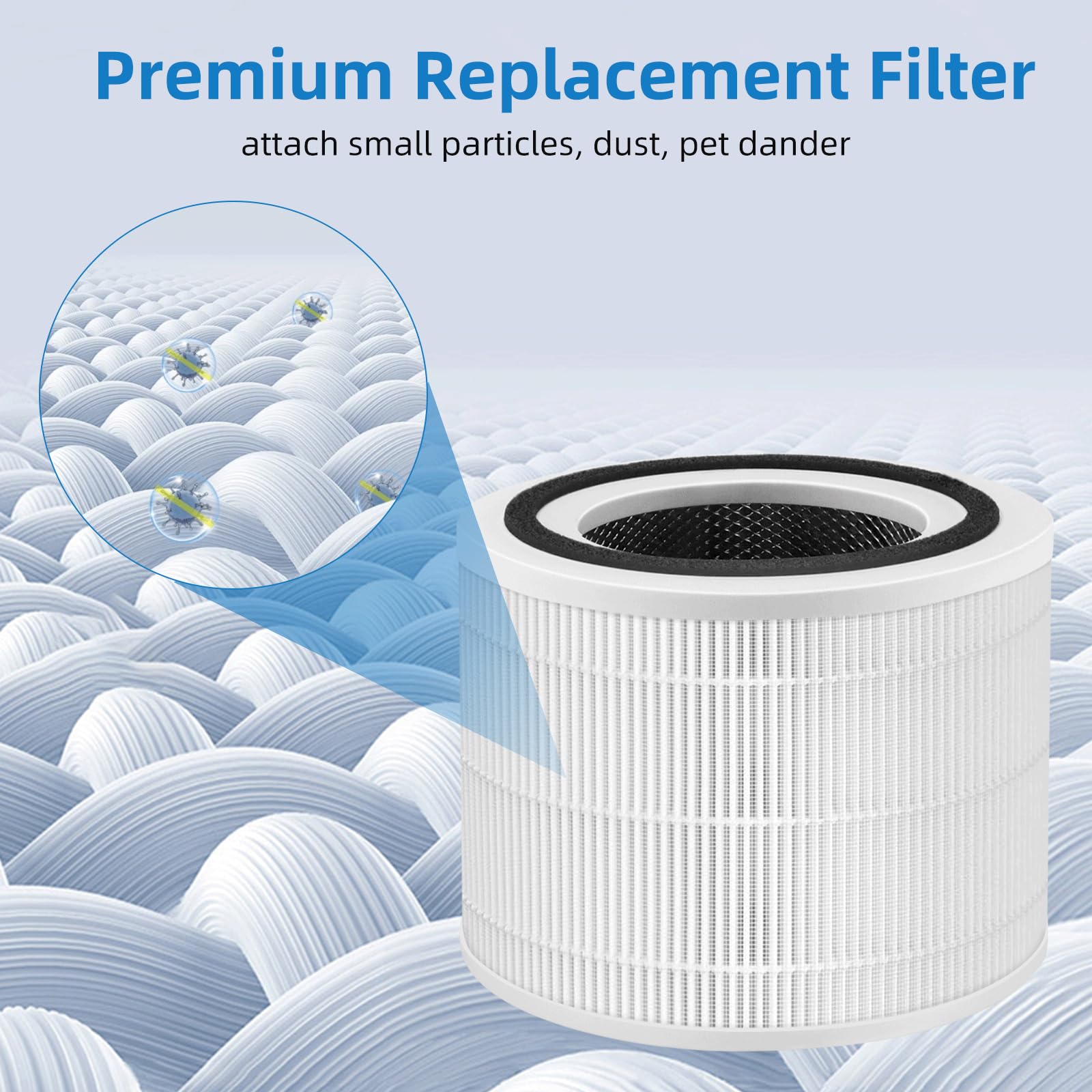 APPLIANCEMATES non-woven fabric reduces air resistance and improves airflow.