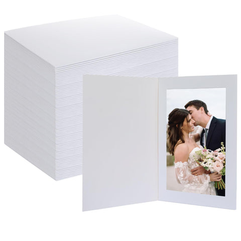 Apprabbr 100-pack photo card folders for messages and keepsakes.