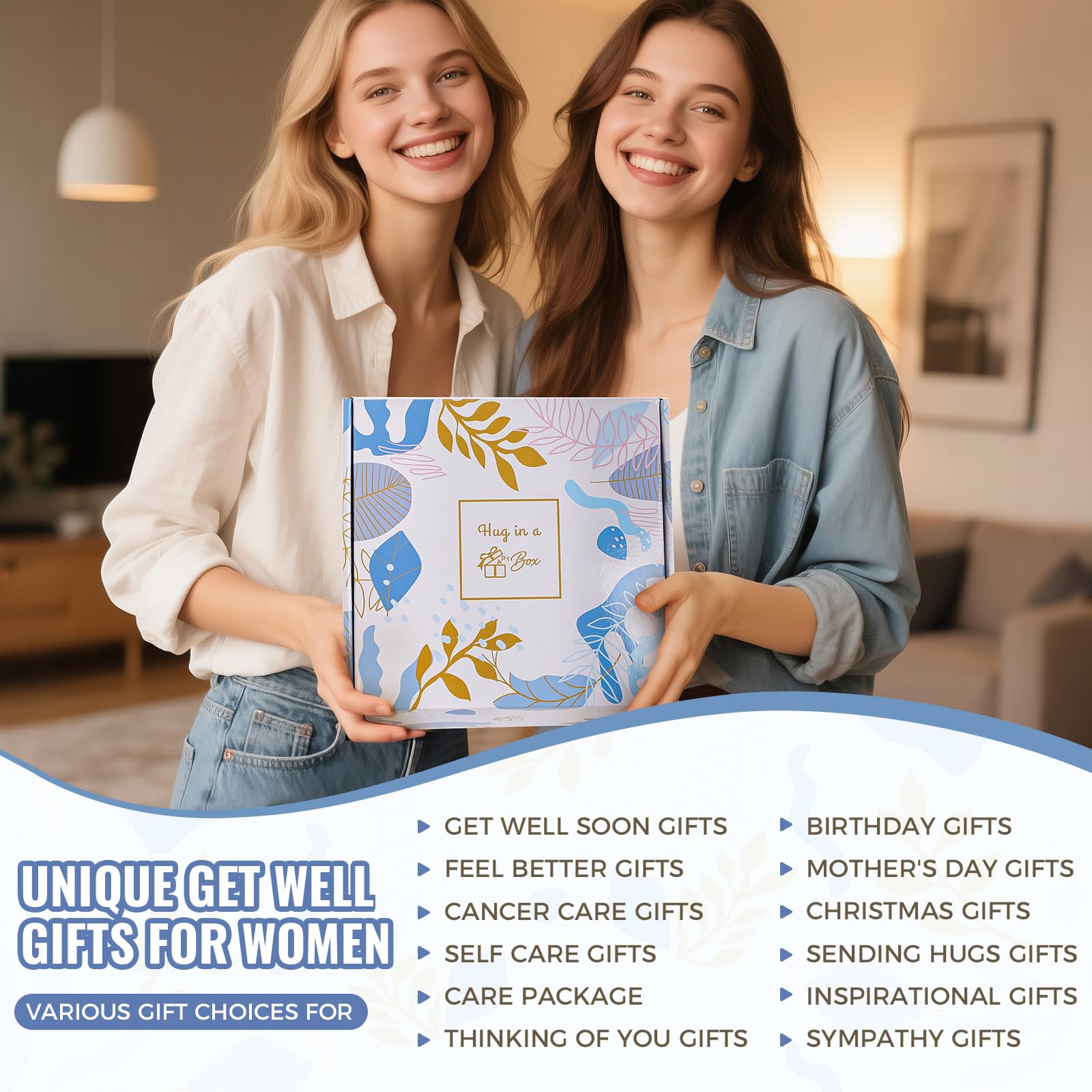 APRBOX Get Well Soon gift box presents a complete care package