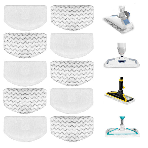 April-Flower steam mop pad microfiber closeup demonstrates strong absorption and quick drying