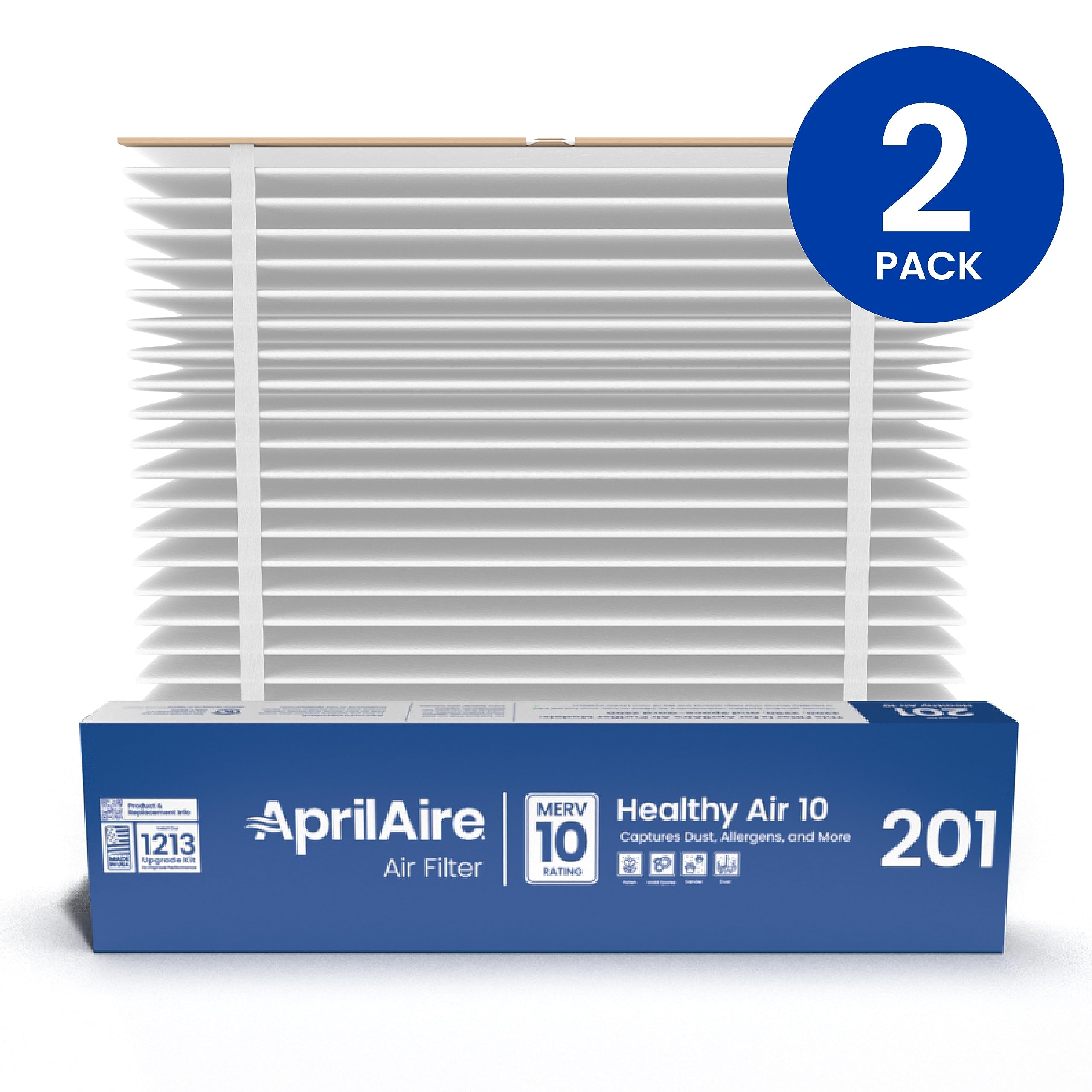 Aprilaire 201 captures dust and pollen to reduce airborne particles