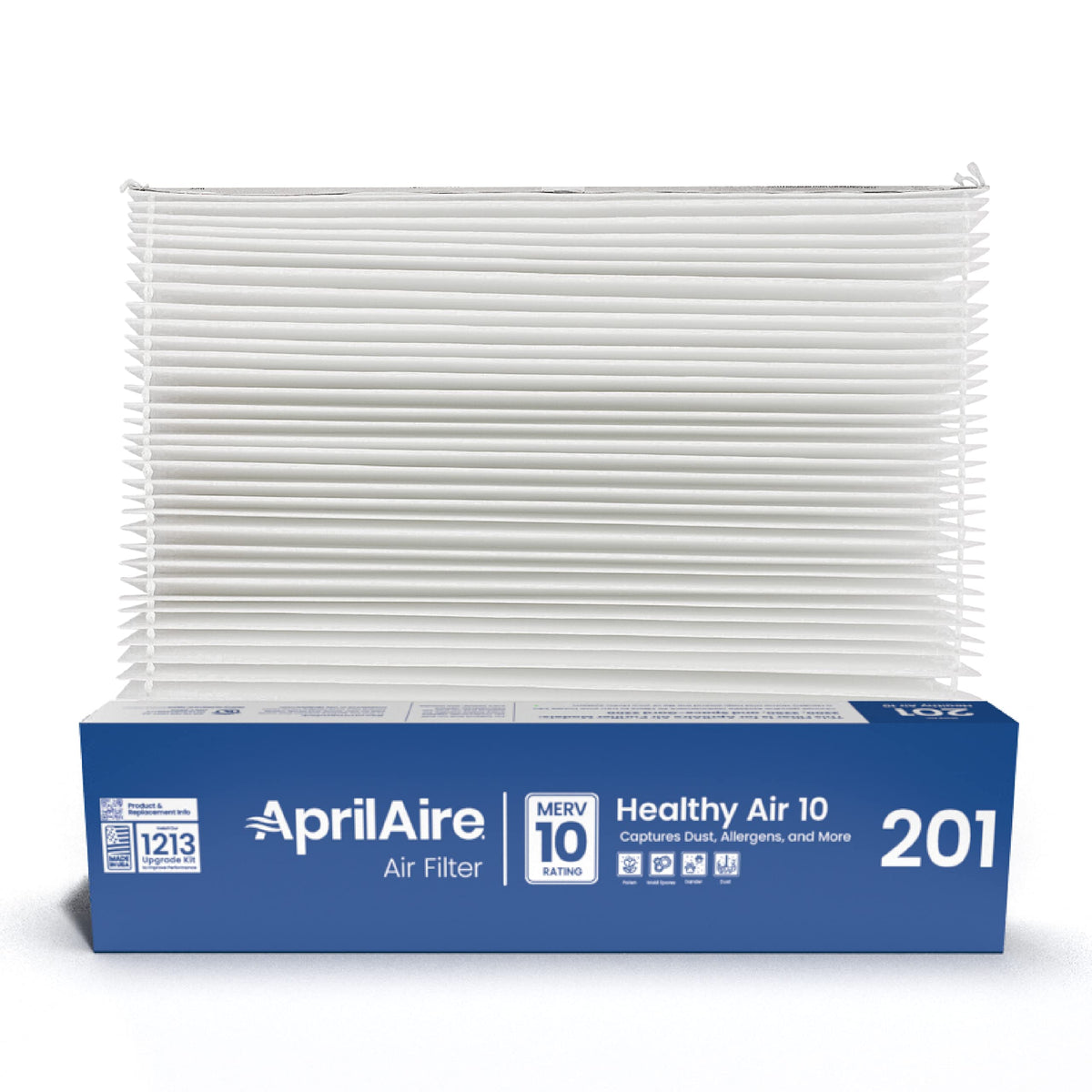 Aprilaire 201 replacement filter pack 2 improves indoor air quality