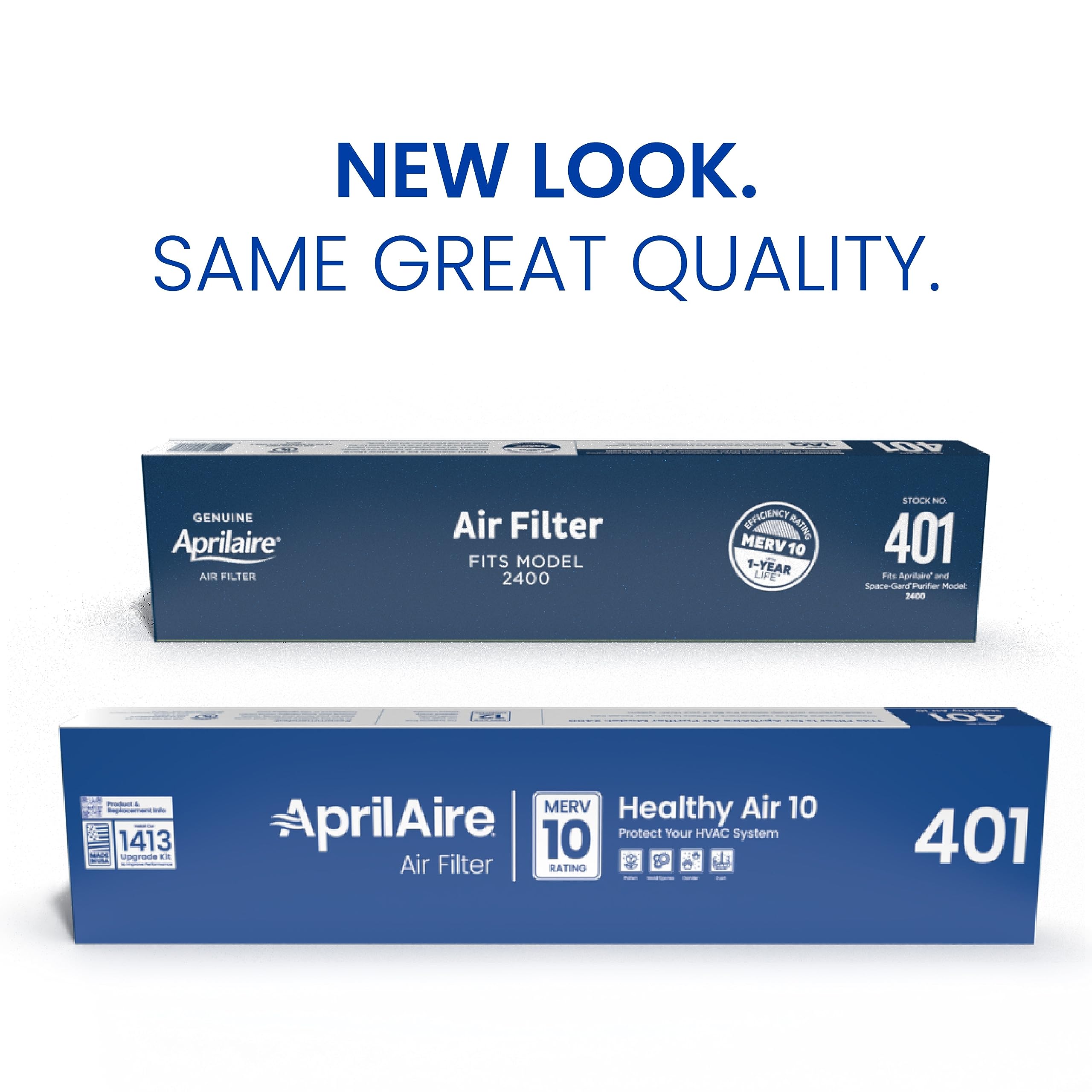 Aprilaire USA-made replacement filter ensures reliable performance for 2400 units.