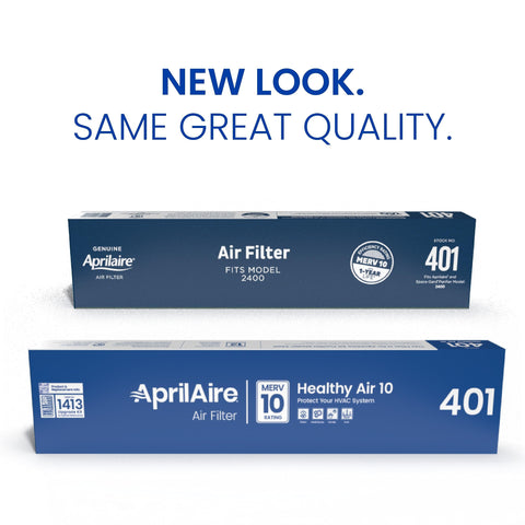 Aprilaire USA-made replacement filter ensures reliable performance for 2400 units.