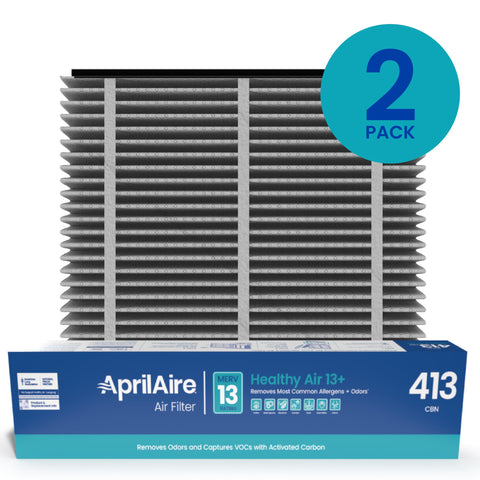 Aprilaire 413CBN carbon media filters odors from cooking and pets