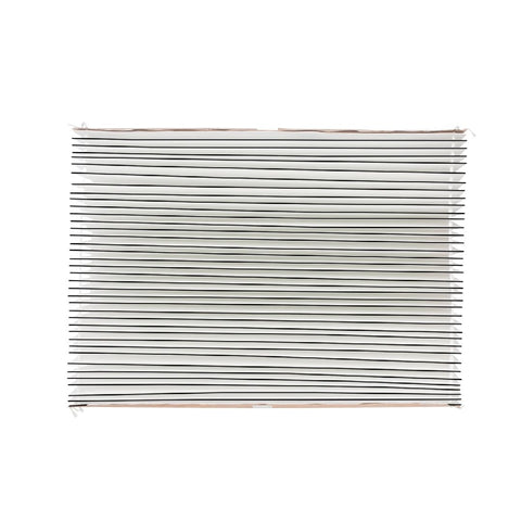 Aprilaire 501 filter capturing airborne particles as air passes through