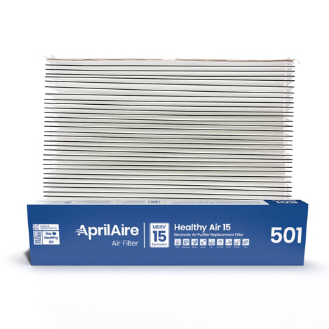 Aprilaire 501 replacement filter pack of 2 for cleaner indoor air