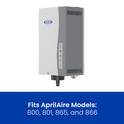 Aprilaire 80 replacement canister inside a humidifier for consistent humidity