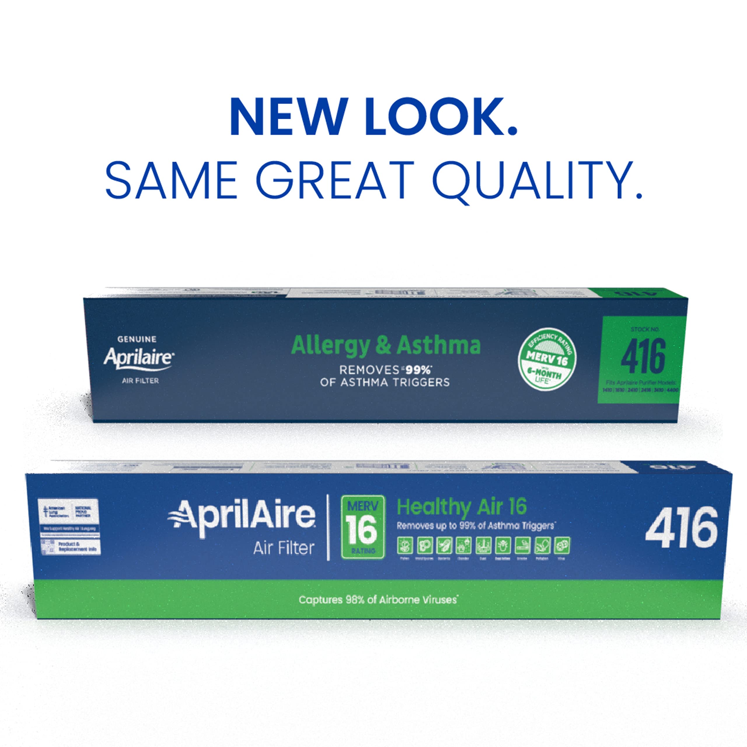 Aprilaire interlock rail system enables easy, tool-free replacement.