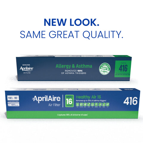 Aprilaire interlock rail system enables easy, tool-free replacement.