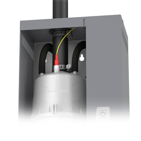 Aprilaire replacement canister with installation instructions for quick setup