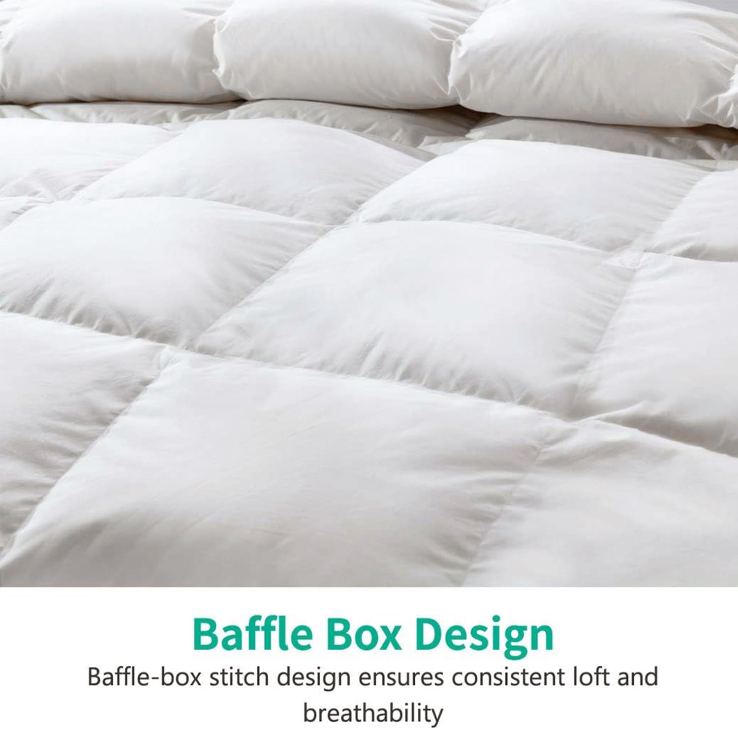 APSMILE 39-ounce fill weight delivering breathable light warmth