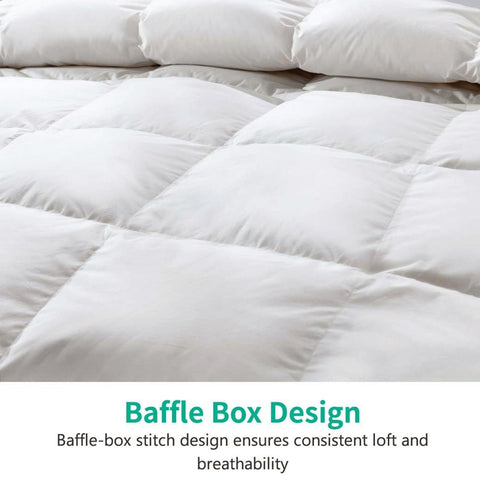 APSMILE 39-ounce fill weight delivering breathable light warmth